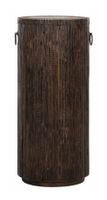 MUST Living Zuil 'Stripe' Teakhout, 80cm hoog
