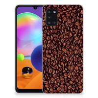 Samsung Galaxy A31 | Siliconen Case | Koffiebonen