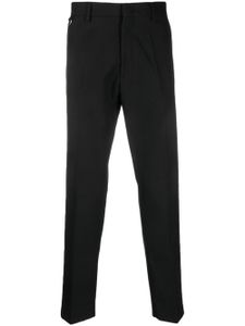 Low Brand pantalon court à plis marqués - Noir