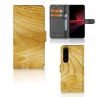 Sony Xperia 1 III | Book Style Case | Licht Hout