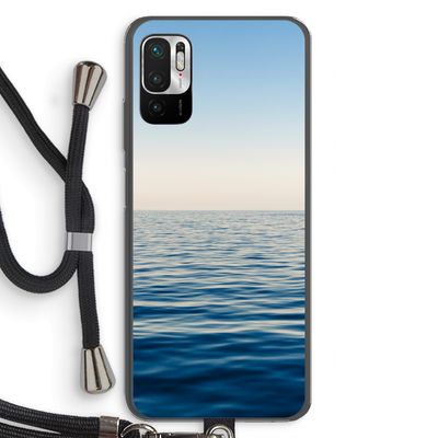 Water horizon: Xiaomi Redmi Note 10 5G Transparant Hoesje met koord