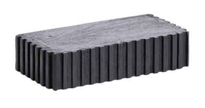 Light & Living Wandplank 'Gatura' Mangohout, 30cm, kleur Zwart