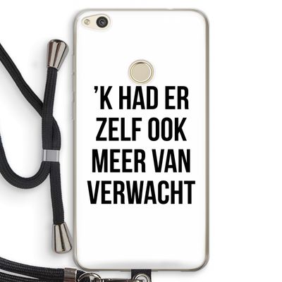 Meer verwacht: Huawei Ascend P8 Lite (2017) Transparant Hoesje met koord