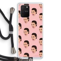 Ugly Cry Call: Samsung Galaxy S10 Lite Transparant Hoesje met koord