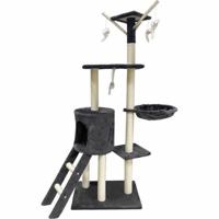 Krabpaal voor Katten Jipsy Dark Grijs Pluche Hout (1 Stuks)
