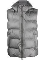 Rains gilet Alta à design matelassé - Gris