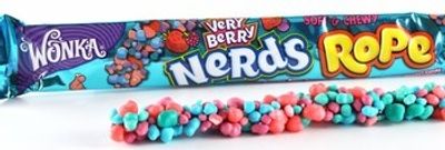 Nerds Nerds - Ropes Very Berry 24 Stuks Nerds Nerds - Ropes Very Berry 24 Stuks