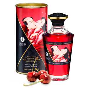 Shunga -Verwarmende Massage Olie 100ml (eetbaar)