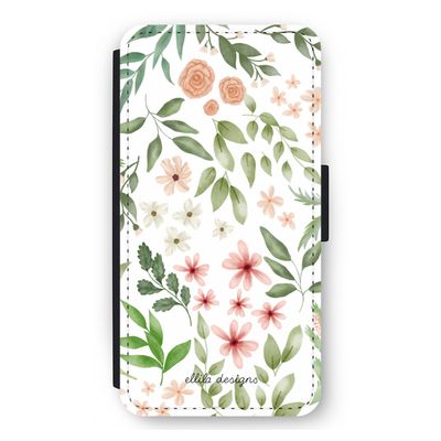 Botanical sweet flower heaven: iPhone 11 Pro Max Flip Hoesje
