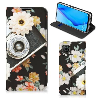 Huawei P40 Lite Stand Case Vintage Camera Huawei P40 Lite Stand Case Vintage Camera