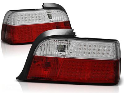 Tuning-Tec Achterlichten BMW E36 12 90-08 99 COUPE ROOD HELDER LED Tuning-Tec Achterlichten BMW E36 12 90-08 99 COUPE ROOD HELDER LED