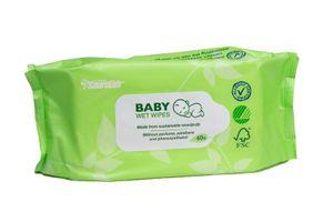 Vochtige baby doekjes eco