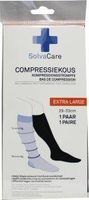 Compressiekous zwart XL 29 - 33 cm Compressiekous zwart XL 29 - 33 cm