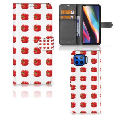 Motorola Moto G 5G Plus | Book Cover | Paprika Red