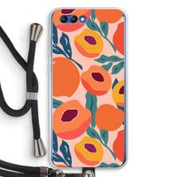 Perzik: Honor 10 Transparant Hoesje met koord