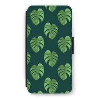 Monstera leaves: iPhone 11 Flip Hoesje