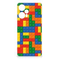 Xiaomi Poco F5 | TPU bumper | Blokken Xiaomi Poco F5 | TPU bumper | Blokken