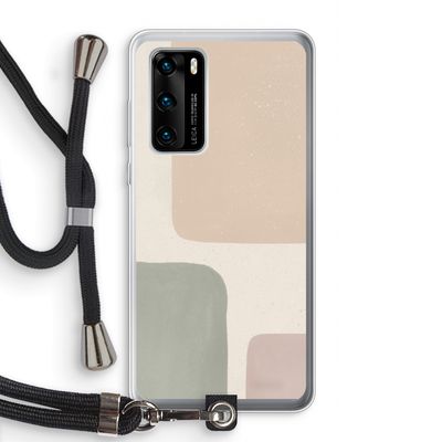 Geo #7: Huawei P40 Transparant Hoesje met koord