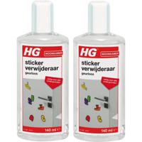 HG Stickerverwijderaar - Geurloos - 140ml - 2 stuks! - thumbnail