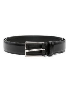 D4.0 ceinture en cuir à boucle - Noir