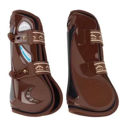 Veredus Carbon Vento peesbeschermers bruin maat:m