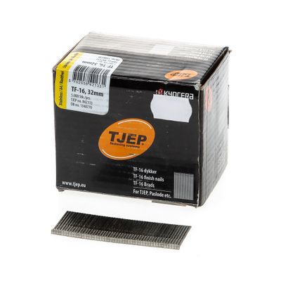 Brad 16G 1.6mm l= 32mm recht RVS (5000)