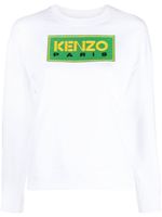 Kenzo sweat à patch logo - Blanc