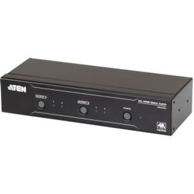 ATEN 2 x 2-Poorts HDMI Matrix Zwart