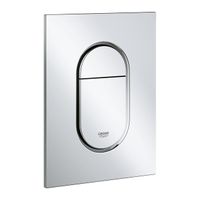 GROHE Arena cosmopolitan 2-knops S-size bedieningsplaat chroom 37624000 - thumbnail