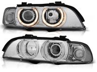 Tuning-Tec Koplampen Xenon BMW E39 09 95-06 03 ANGEL EYES D2S/H7 CHROOM - thumbnail