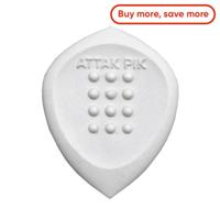 Acoustik Attak Stealth XL White 2.0mm Plectrum - Per Stuk