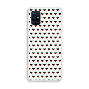 Hartjes: Galaxy A51 4G Transparant Hoesje