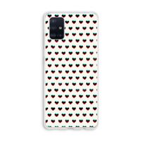 Hartjes: Galaxy A51 4G Transparant Hoesje