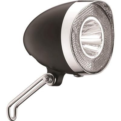 Union koplamp un-4920 retro dynamo 20 lux zwart oem