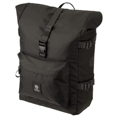 AGU H2O Roll-Top II Enkele Fietstas Urban - Zwart - Waterdicht