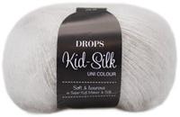 Drops Kid Silk Uni Colour 038 Kalk - thumbnail