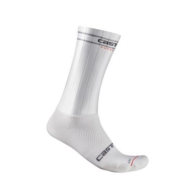 Castelli fast feet 3 sock wit unisex