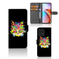 Motorola Edge 40 Pro Leuk Hoesje Cat Color