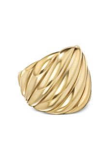 David Yurman puce d'oreille Sculpted Cable en or jaune 18ct