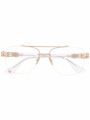 Dita Eyewear lunettes de vue à monture pilote - Blanc