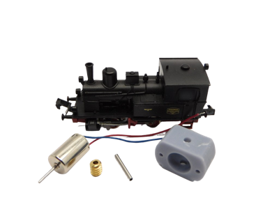 micromotor NA049G motor ombouwset voor Arnold T2 (M0.4 worm)