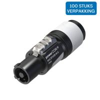 Neutrik NAC3FXXB-W-S-D PowerCON Plug female (100 stuks)