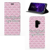 Samsung Galaxy S9 Plus Design Case Flowers Pink DTMP - thumbnail