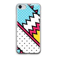 Pop Art #2: iPhone 8 Transparant Hoesje