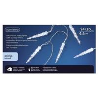 Kerstverlichting - LED - lampjes - helder wit - 460 cm - kerstversiering/kerstdecoratie kerstlampjes