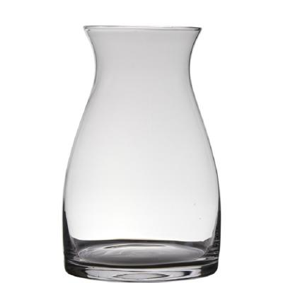 Hakbijl Glass Vaas Julia - D26 x H38 cm - glas - home-basics - bloemenvaas