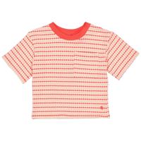 Quapi Zomer shirt meisjes - roze rood - Filou