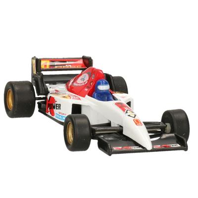 Goki Modelauto Racewagen - wit - 10 cm - race auto - schaalmodel