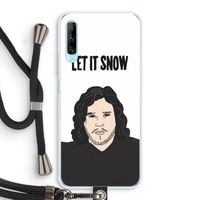 Let It Snow: Huawei P Smart Pro Transparant Hoesje met koord