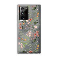 Sweet little flowers: Samsung Galaxy Note 20 Ultra / Note 20 Ultra 5G Transparant Hoesje